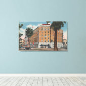 San Jose, CA - Hotel Sainte Claire Leinwanddruck (Insitu (Holzboden))