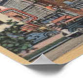 San Jose, CA - Hotel Sainte Claire Poster (Ecke)