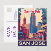San Jose, CA, Save The Date (Vorne/Hinten)