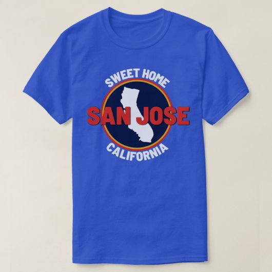 San Jose California 1 T-Shirt (Design vorne)