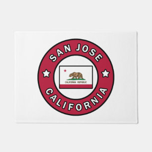San Jose California Fußmatte