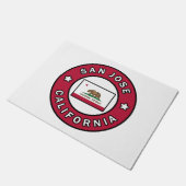 San Jose California Fußmatte (Schrägansicht)