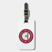 San Jose California Gepäckanhänger (Vorderseite vertikal)