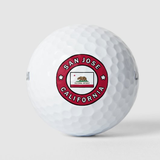 San Jose California Golfball (Vorderseite)