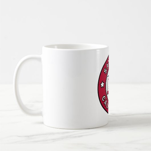 San Jose California Kaffeetasse (Links)