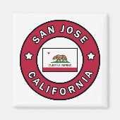 San Jose California Magnet (Vorne)