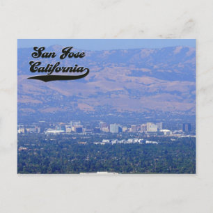San Jose California Postcard Postkarte