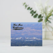 San Jose California Postcard Postkarte (Stehend Vorderseite)
