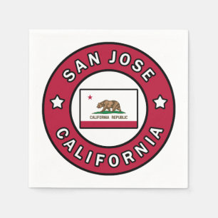 San Jose California Serviette