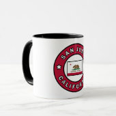 San Jose California Tasse (Vorderseite Links)