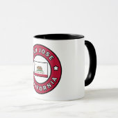 San Jose California Tasse (VorderseiteRechts)