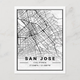 San Jose California USA Reisen Postkarte