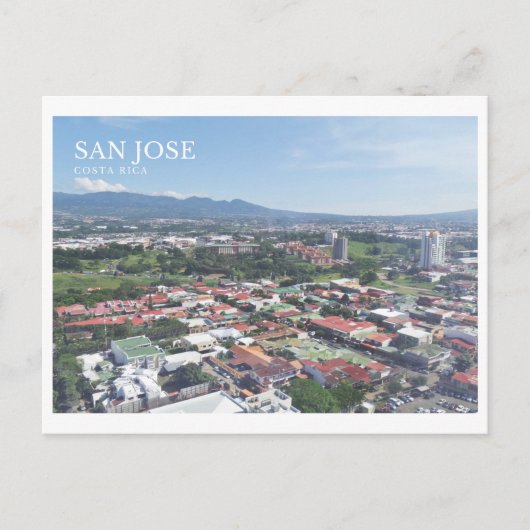 San Jose Costa Rica Andenken Postkarte (Vorderseite)