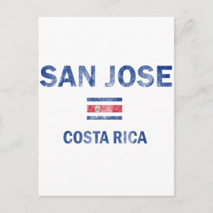 San Jose Costa Rica Designs Postkarte