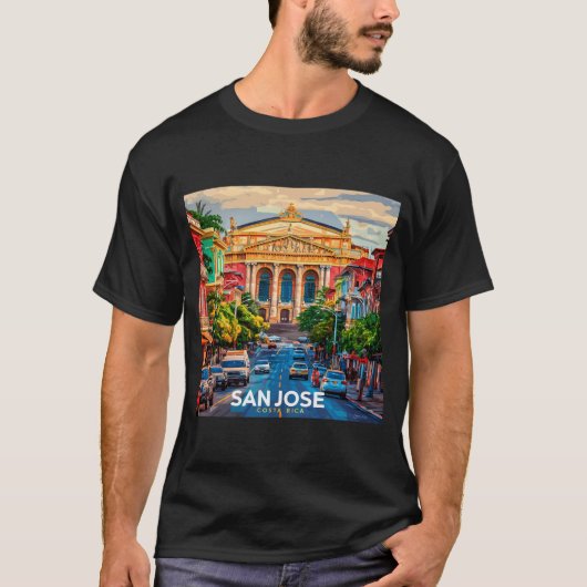 San Jose, Costa Rica T-Shirt (Vorderseite)