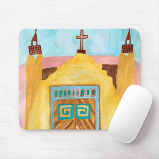 San José de Gracia Kirche Santa Maria delle Gracia Mousepad (Mit Mouse)