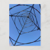 San Jose Electric Light Tower Postkarte (Vorderseite)