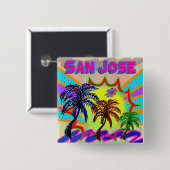 San Jose Eternal Button (Vorne & Hinten)