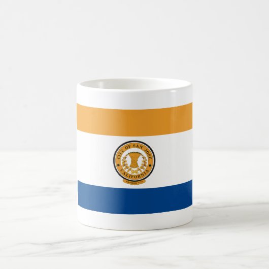 San Jose Flag Kaffeetasse (Mittel)