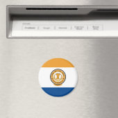 San Jose Flag Magnet (In Situ (Geschirrspüler))