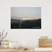 San Jose Foothills Poster (Küche)