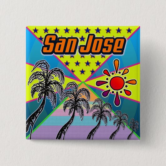 San Jose Freedom Button (Vorderseite)