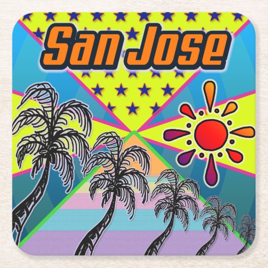 San Jose Freedom Untersetzer (Vorderseite)