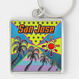 San Jose Freiheitsschlüsselanhänger Schlüsselanhänger