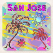 San Jose Happy and Hope Untersetzer (Vorderseite)