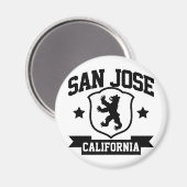 San Jose Heraldry Magnet (Vorderseite/Rückseite)