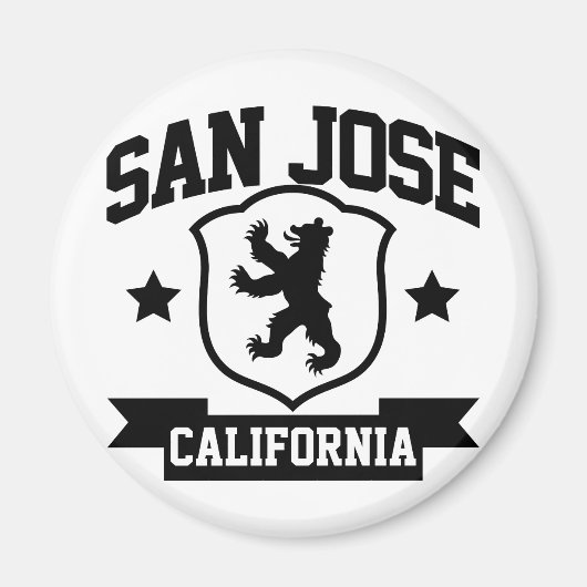 San Jose Heraldry Magnet (Vorne)