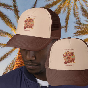 San José Jose City Outfit Truckerkappe