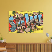 San Jose, Kalifornien, Große Briefszenen 2 Leinwanddruck (Insitu (Wohnzimmer))