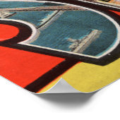 San Jose, Kalifornien, Große Briefszenen 2 Poster (Ecke)