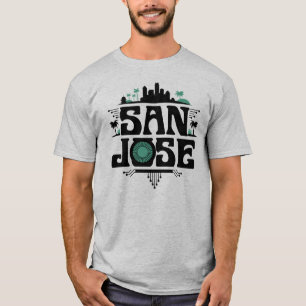 San Jose Kalifornien Vereinigte Staaten T-Shirt