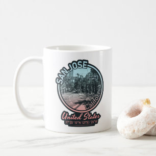SAN JOSE - KALIFORNIEN VINTAGE KAFFEETASSE