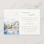 San Jose, kalifornische Hochzeitsempfehlung Begleitkarte (Vorderseite)