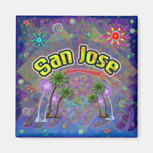 San Jose Noble Voyage Magnet (Vorne)