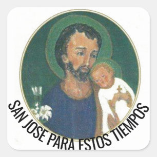 SAN JOSE PARA ESTOS TIEMPOS QUADRATISCHER AUFKLEBER