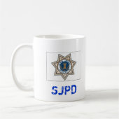 San Jose * Polizeidienststelle-Schale Kaffeetasse (Links)