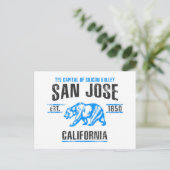 San Jose Postkarte (Stehend Vorderseite)