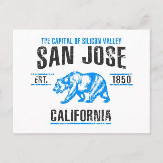 San Jose Postkarte (Vorderseite)