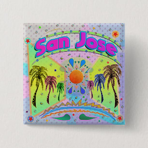 San Jose Ruhige Sehnsucht Taste Button