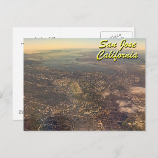 San José / Silicon Valley Postkarte (Vorne/Hinten)