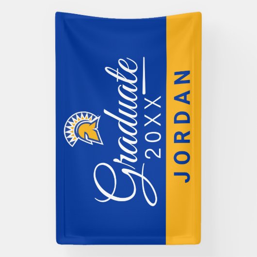 San Jose Staat | Abitur Banner (Vertikal)