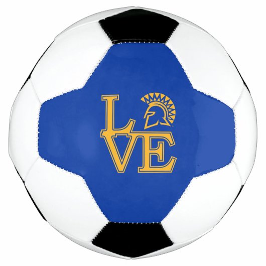 San Jose Staat Liebe Fußball (Vorderseite)