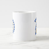 San José Staat Spartaner Jumbo-Tasse (Vorderseite)