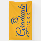 San Jose Staat Spartans | ABSCHLUSS Banner (Vertikal)