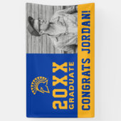 San Jose Staat Spartans | ABSCHLUSS Banner (Vertikal)