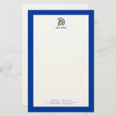 San José Staat Spartans Alumni Briefpapier (Vorne/Hinten)